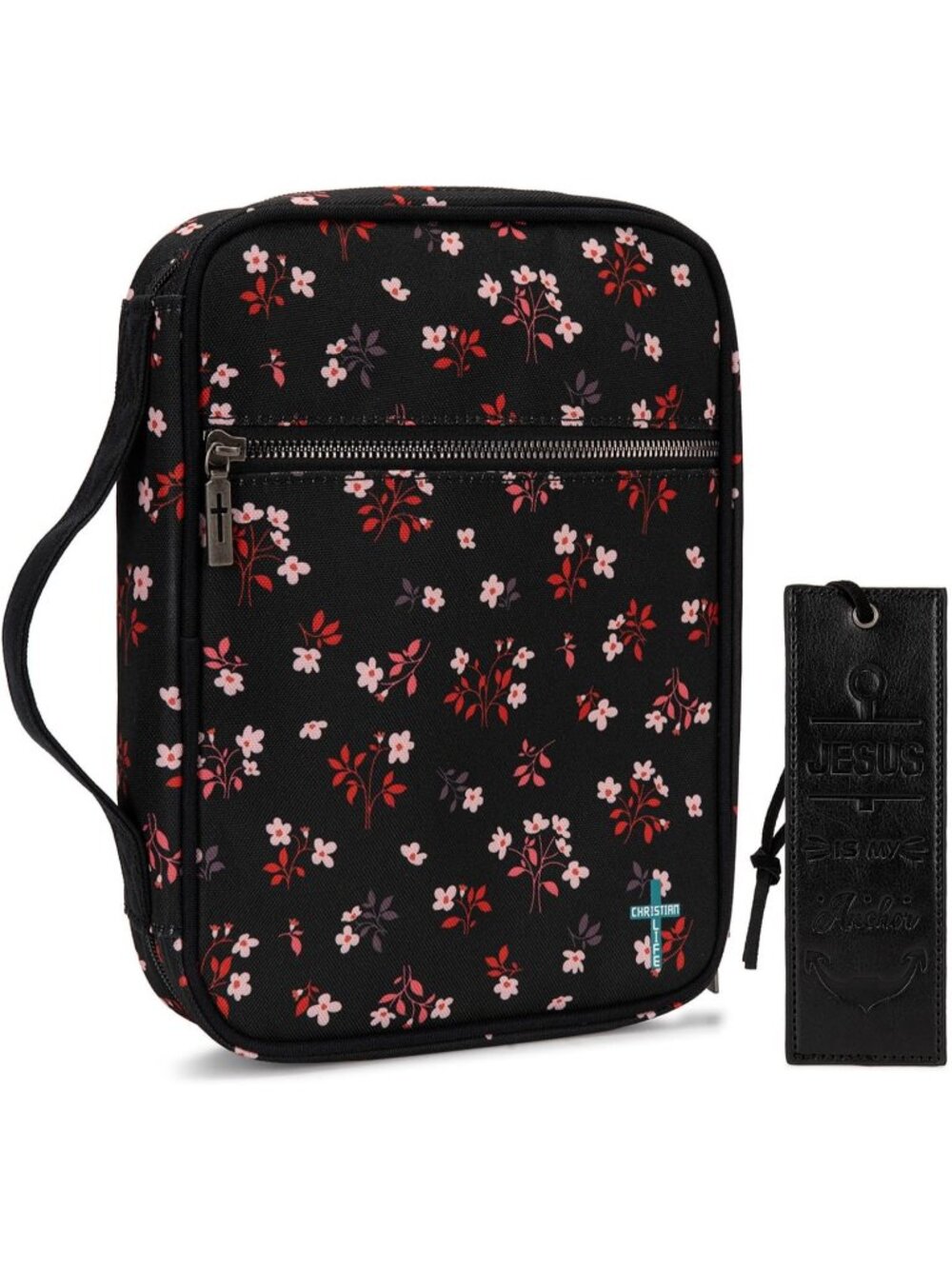 Women's Black Floral Slouchy Hobo Bag Soft Designer Shoulder Top Handle Handbag